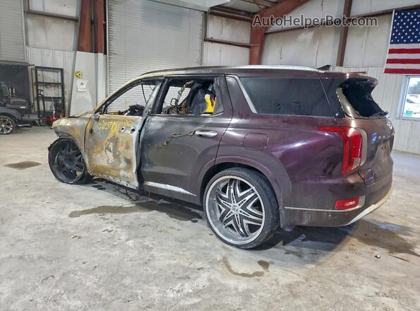KM8R5DHE0MU221852 2021 HYUNDAI PALISADE Brown Задня ліва чверть