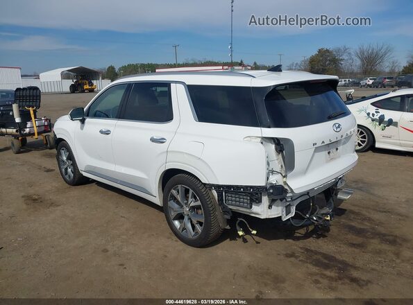 KM8R5DHE1MU203019 2021 HYUNDAI PALISADE White Հետևի ձախ