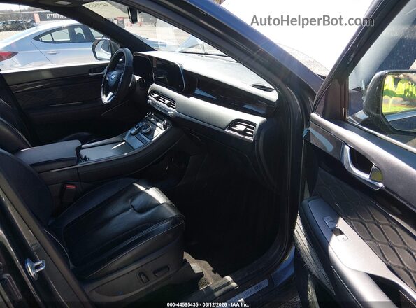 KM8R5DHE5LU038932 2020 HYUNDAI PALISADE Gray Widok wnętrza z przodu