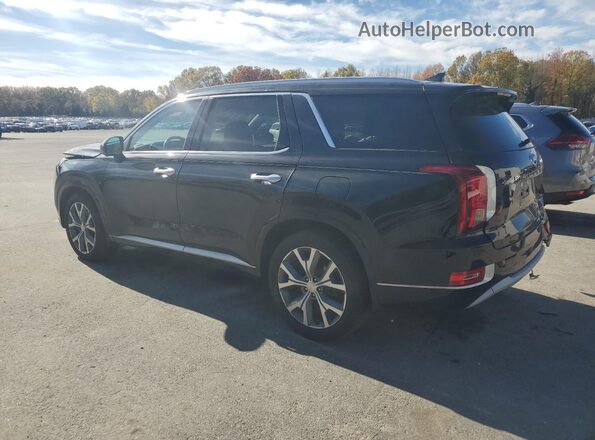 KM8R5DHEXMU234043 2021 HYUNDAI PALISADE Black Tył lewy