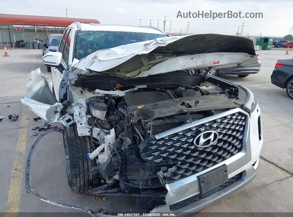 KM8R74HE2MU268570 2021 HYUNDAI PALISADE White Front view