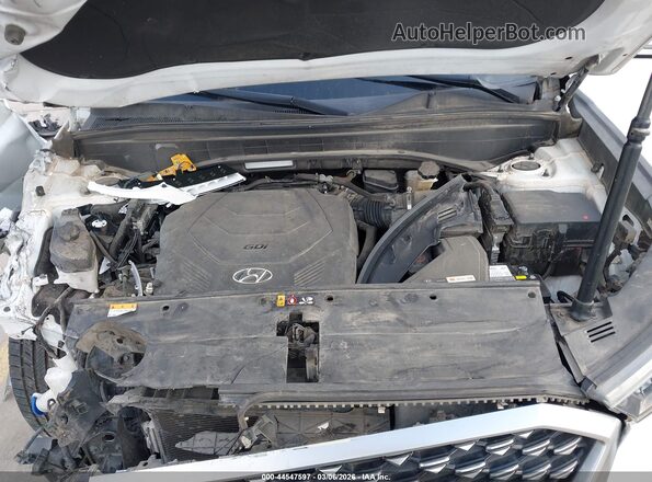 KM8R74HE2MU268570 2021 HYUNDAI PALISADE White Rear view