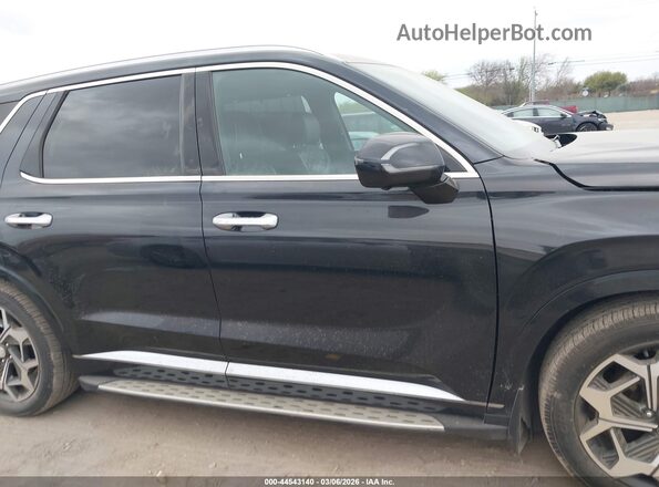 KM8R74HE8MU283770 2021 HYUNDAI PALISADE Black სალონის 360-გრადუსიანი ხედი