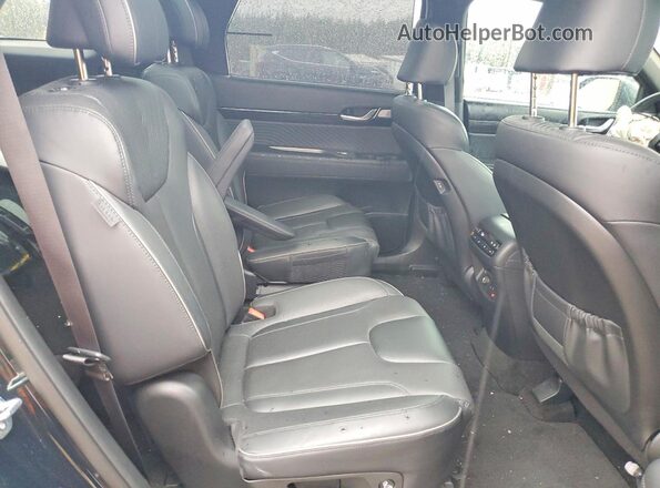 KM8R7DGE4PU560291 2023 HYUNDAI PALISADE Black Вид задніх сидінь