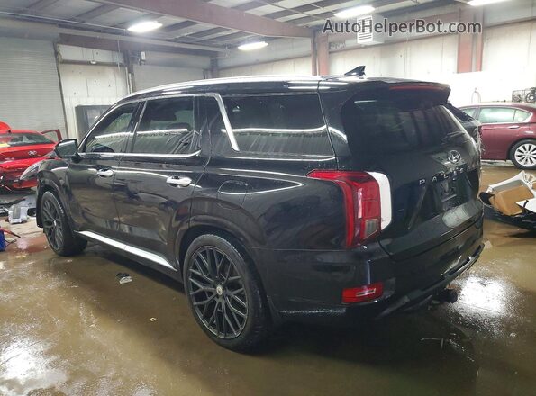 KM8R7DHE0MU196039 2021 HYUNDAI PALISADE Black Հետևի ձախ