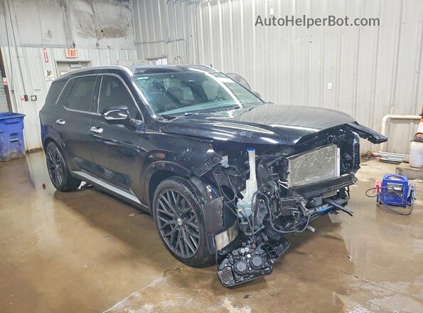 KM8R7DHE0MU196039 2021 HYUNDAI PALISADE Black Առջևի աջ