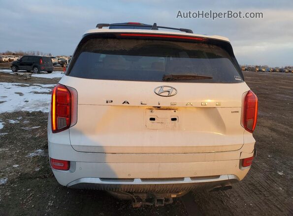 KM8R7DHE3MU203338 2021 HYUNDAI PALISADE White Vista trasera