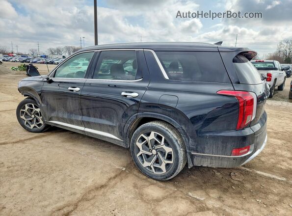 KM8R7DHE4MU187599 2021 HYUNDAI PALISADE Черный Задняя левая четверть