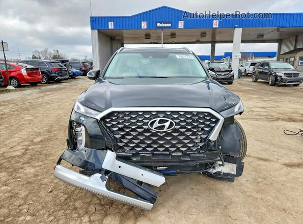 KM8R7DHE4MU187599 2021 HYUNDAI PALISADE Черный Вид спереди