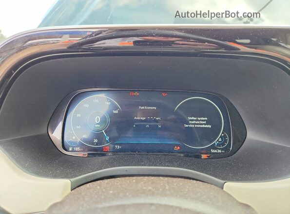 KM8R7DHE4MU187599 2021 HYUNDAI PALISADE Черный Вид щитка приборов
