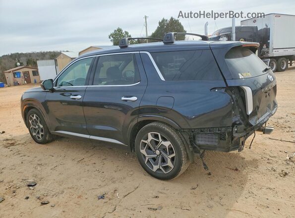 KM8R7DHE4MU332740 2021 HYUNDAI PALISADE Blue Задня ліва чверть