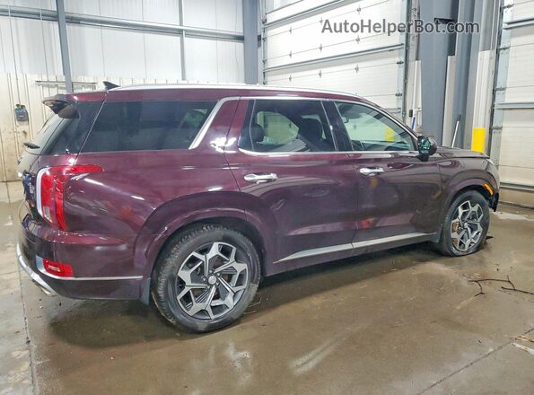 KM8R7DHE8MU319005 2021 HYUNDAI PALISADE Purple Tył prawy