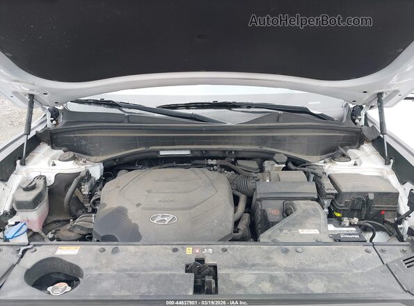 KM8R7DHE9MU253161 2021 HYUNDAI PALISADE Белый Вид сзади