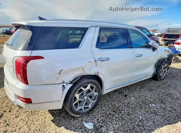 KM8R7DHE9MU288718 2021 HYUNDAI PALISADE Белый Задняя правая четверть