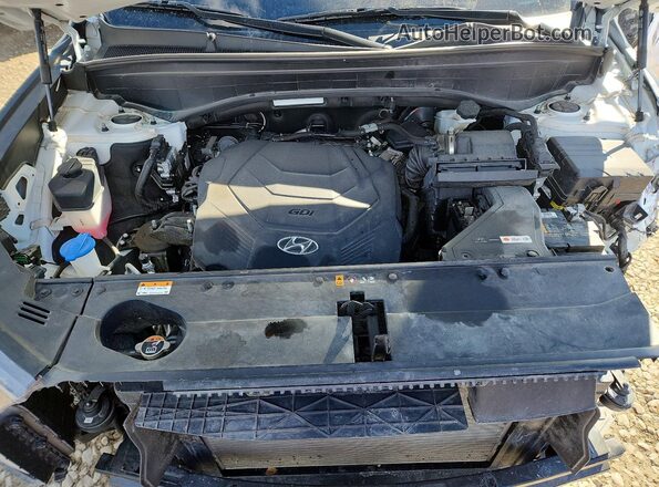 KM8R7DHE9MU288718 2021 HYUNDAI PALISADE Белый Вид подкапотного пространства