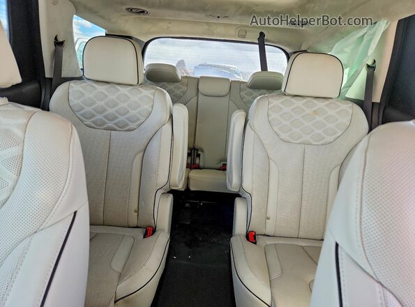 KM8R7DHE9MU288718 2021 HYUNDAI PALISADE Белый Вид задних сидений