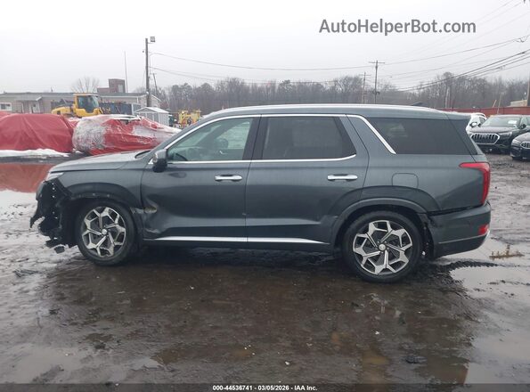 KM8R7DHEXMU270745 2021 HYUNDAI PALISADE Gray სალონის 360-გრადუსიანი ხედი