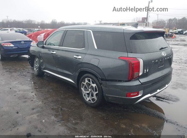 KM8R7DHEXMU270745 2021 HYUNDAI PALISADE Gray 