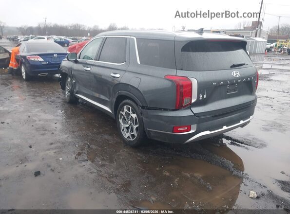 KM8R7DHEXMU270745 2021 HYUNDAI PALISADE Gray უკანა მარცხენა