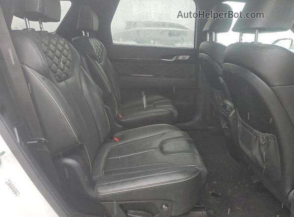 KM8R7DHEXMU274021 2021 HYUNDAI PALISADE White Սալոնի հետևի տեսք