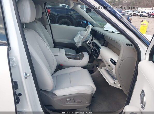 KM8RK5S29TU039935 2026 HYUNDAI PALISADE White Widok wnętrza z przodu
