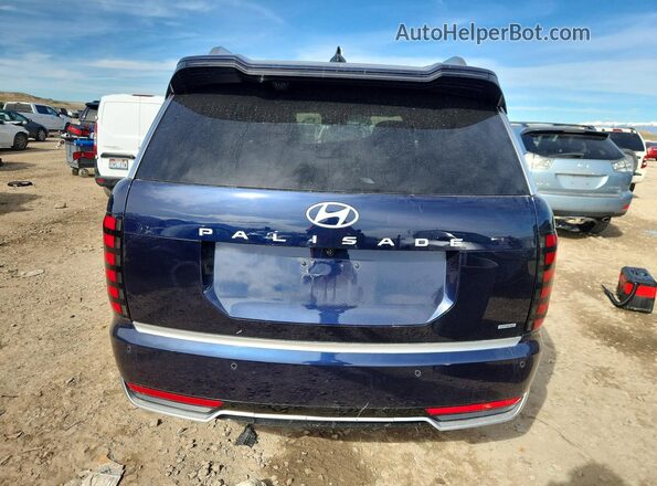 KM8RMES24TU020168 2026 HYUNDAI PALISADE Blue Rear view