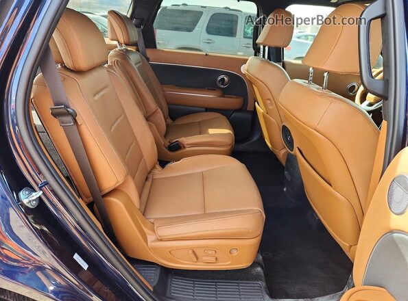 KM8RMES24TU020168 2026 HYUNDAI PALISADE Blue Rear seats view