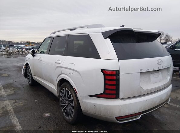KM8RMES26TU050255 2026 HYUNDAI PALISADE Белый Задняя левая четверть