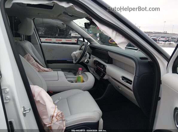 KM8RMES26TU050255 2026 HYUNDAI PALISADE Белый Вид салона спереди