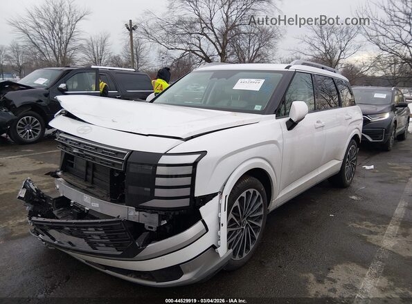 KM8RMES26TU050255 2026 HYUNDAI PALISADE Белый Передняя левая четверть
