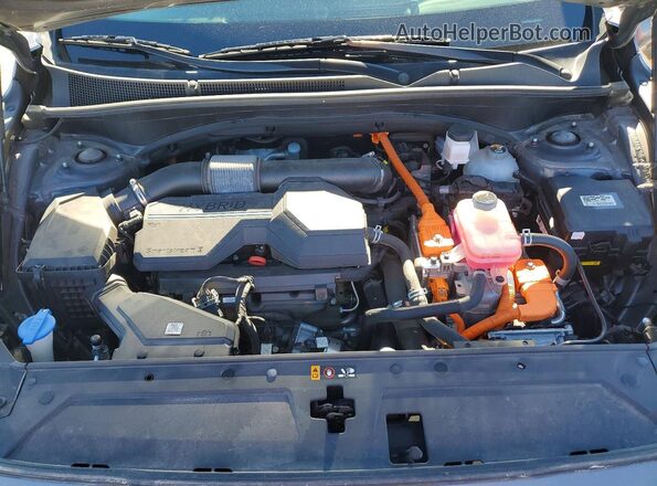 KM8S2DA16MU002637 2021 HYUNDAI SANTA Gray Շարժիչի բաժամունքի տեսք