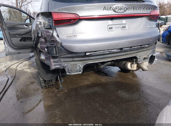 KM8S3DA11NU044664 2022 HYUNDAI SANTA FE HYBRID Gray Вид спереду