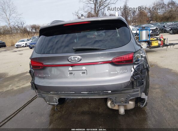 KM8S3DA11NU044664 2022 HYUNDAI SANTA FE HYBRID Gray 