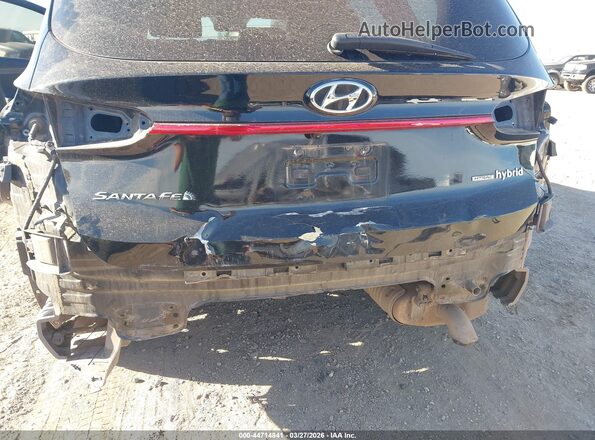KM8S3DA18MU008274 2021 HYUNDAI SANTA FE HYBRID Black Вид спереду