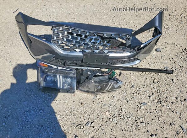 KM8S5DA14MU009643 2021 HYUNDAI SANTA Gray ძრავის განყოფილების ხედი