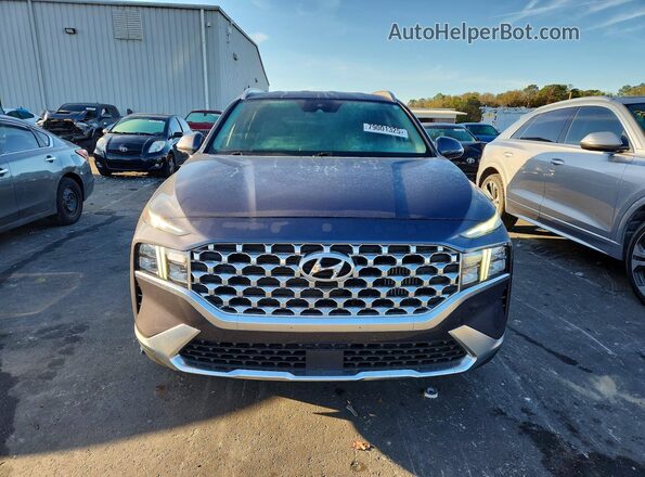 KM8S6DA25NU032503 2022 HYUNDAI SANTA Gray Front view