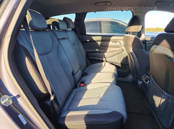 KM8S6DA25NU032503 2022 HYUNDAI SANTA Gray Rear interior view