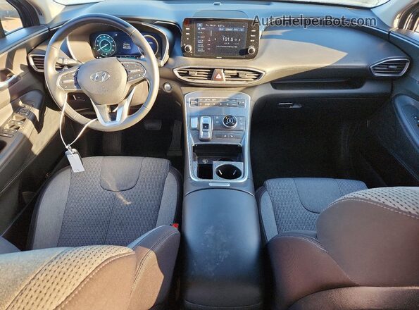 KM8S6DA25NU032503 2022 HYUNDAI SANTA Gray Dashboard view