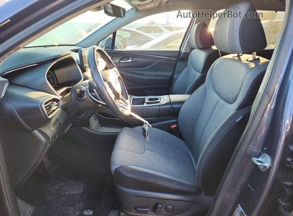 KM8S6DA25NU032503 2022 HYUNDAI SANTA Gray Front interior view
