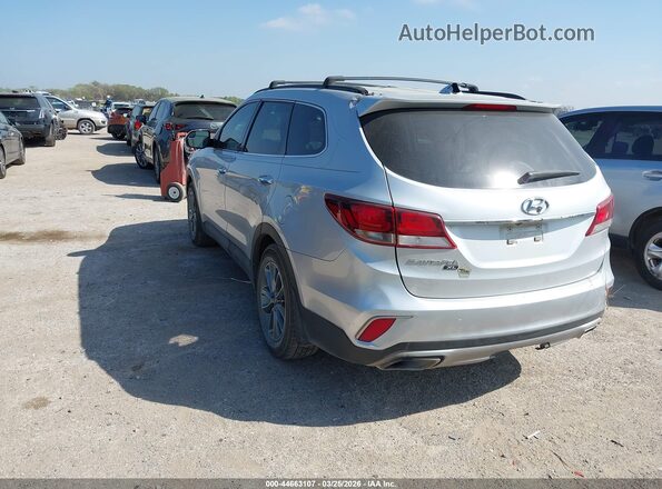 KM8SM4HF7KU304933 2019 HYUNDAI SANTA FE XL Silver Հետևի ձախ