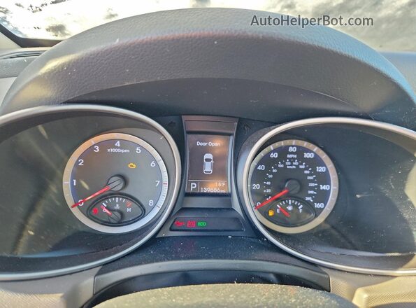 KM8SMDHF2GU144077 2016 HYUNDAI SANTA Silver Вид щитка приладів