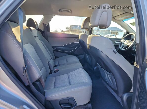 KM8SMDHF2GU144077 2016 HYUNDAI SANTA Silver Вид задньої частини салону