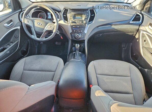 KM8SMDHF2GU144077 2016 HYUNDAI SANTA Silver Вид панелі приладів