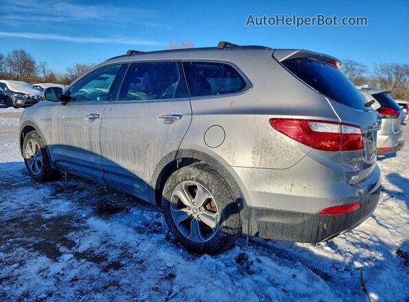 KM8SMDHF2GU144077 2016 HYUNDAI SANTA Silver Задня ліва чверть