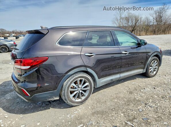 KM8SMDHF2KU302894 2019 HYUNDAI SANTA Brown 