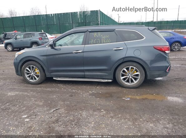 KM8SMDHF6HU232258 2017 HYUNDAI SANTA FE Gray Vista interior de 360 grados
