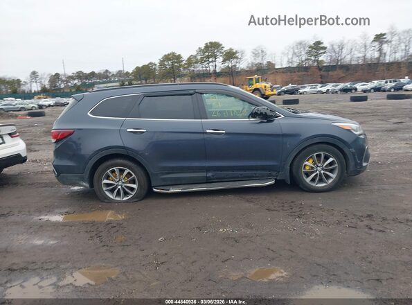 KM8SMDHF6HU232258 2017 HYUNDAI SANTA FE Gray Vista interior trasera
