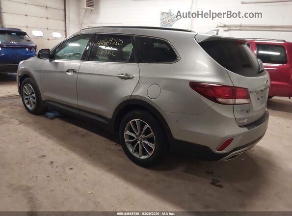 KM8SMDHF6KU308052 2019 HYUNDAI SANTA FE XL Серебряный Задняя левая четверть