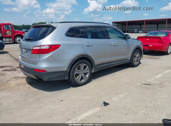 KM8SMDHF7GU158492 2016 HYUNDAI SANTA FE Silver Հետևի աջ