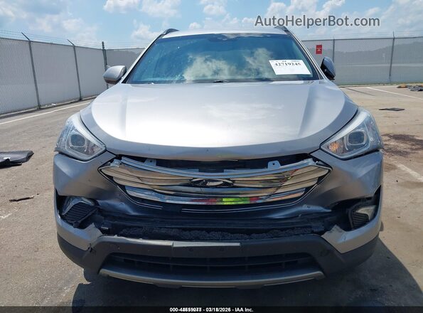 KM8SMDHF7GU158492 2016 HYUNDAI SANTA FE Silver Դիմացի տեսք